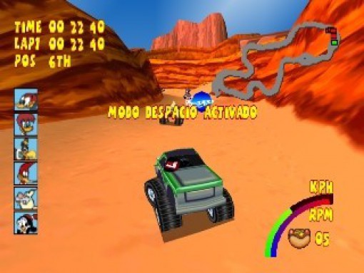 Woody Woodpecker Racing