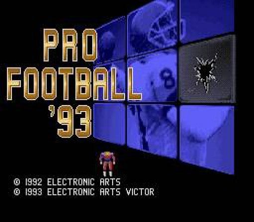 Pro Football '93 (JP)