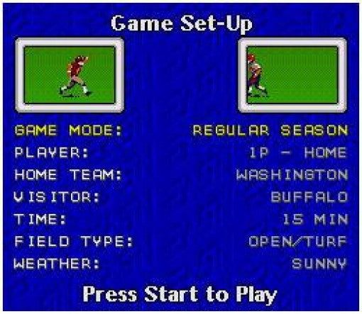 Pro Football '93 (JP)