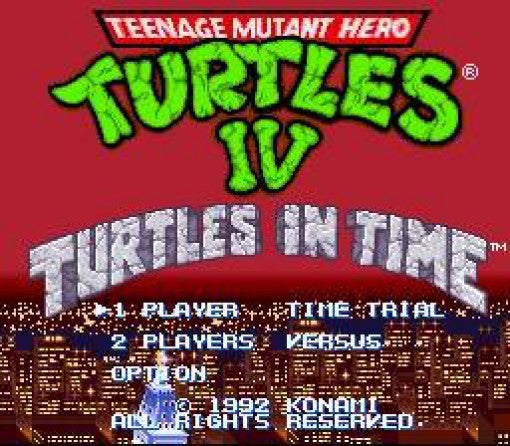 Teenage Mutant Ninja Turtles: Turtles in Time (JP)
