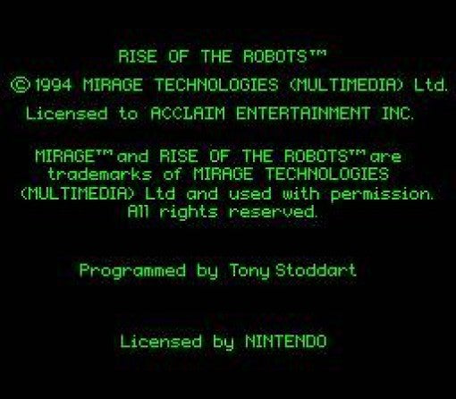 Rise of the Robots (JP)