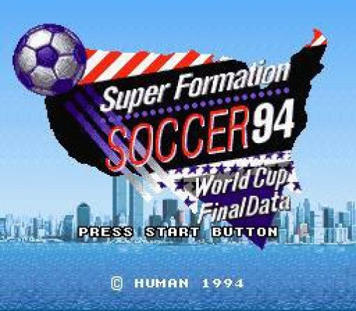 Super Formation Soccer 94: World Cup Final Data (JP)