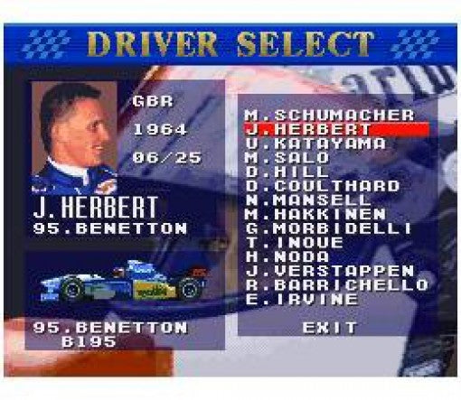 Human Grand Prix IV: F-1 Dream Battle (JP)