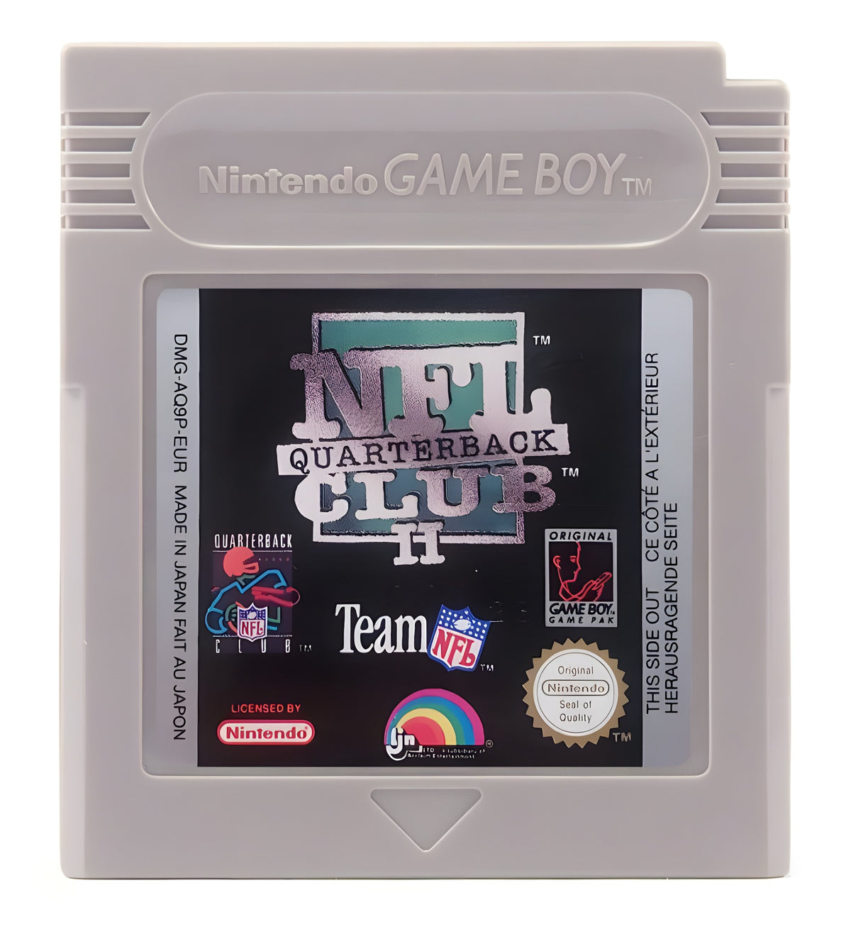 Das Modul von NFL Quarterback Club 2 für GameBoy