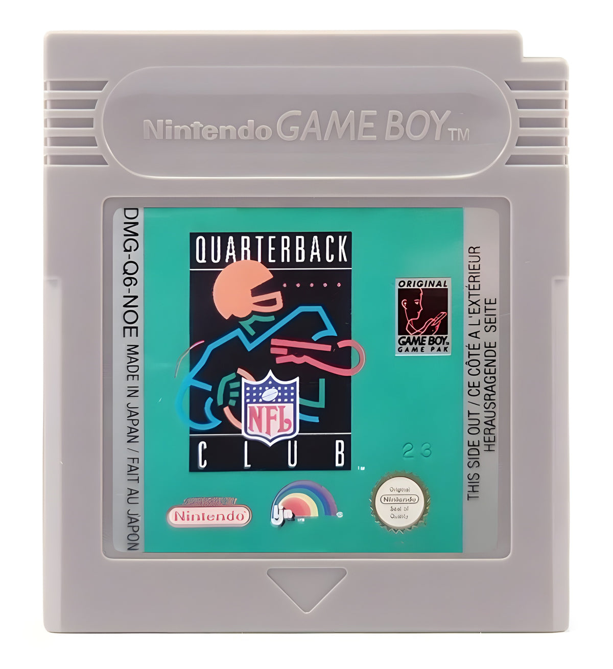 Das Modul von NFL Quarterback Club 96 für GameBoy