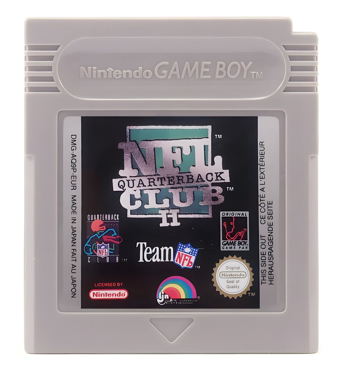 Das Modul von NFL Quarterback Club für GameBoy