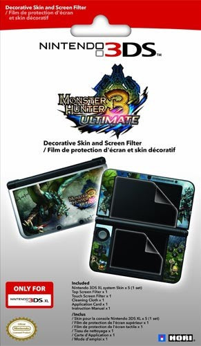Folienset Monster Hunter 3 XL [HORI]