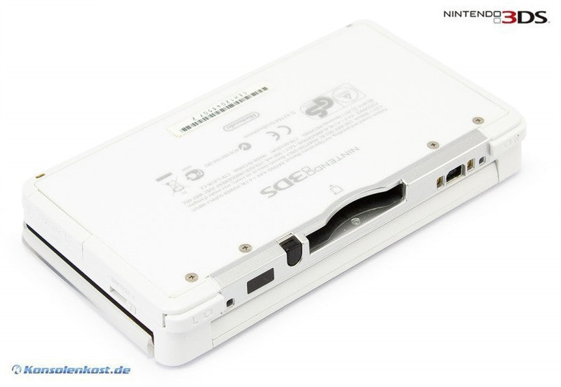 Konsole + Netzteil Ice White / weiß