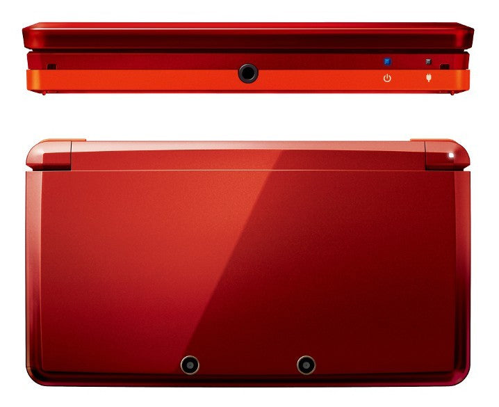 Konsole Metallic Red / rot + Netzteil