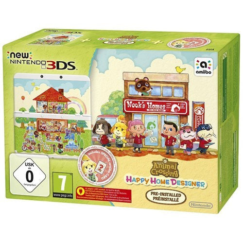 Konsole Animal Crossing Edition + Spiel vorinst. + Netzteil — Animal Crossing Edition