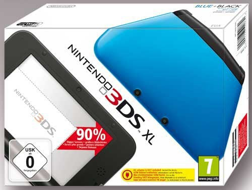 Konsole XL blau + Netzteil