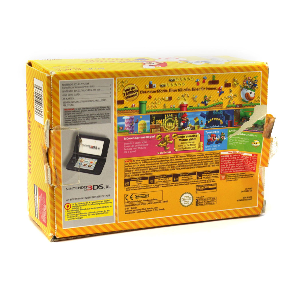 Konsole XL blau New Super Mario Bros. 2 Edition + Netzteil