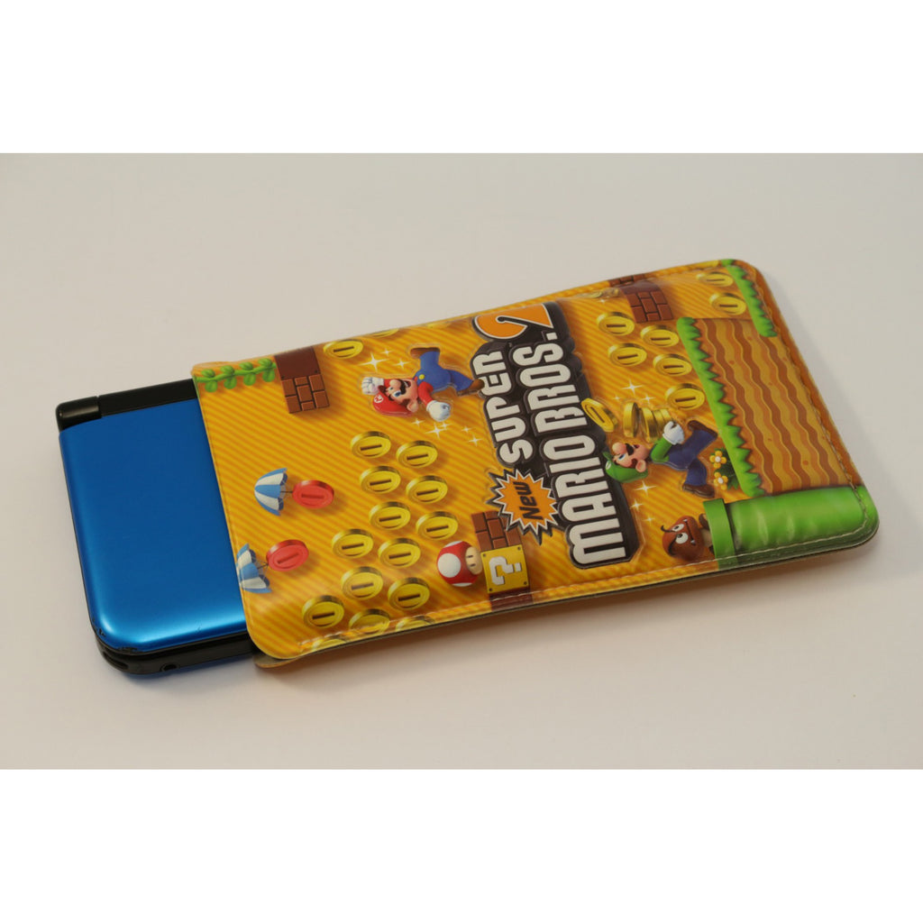 Konsole XL blau New Super Mario Bros. 2 Edition + Netzteil