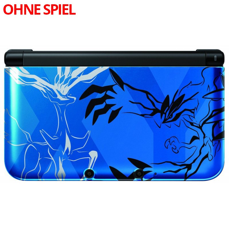 Konsole XL Pokemon XY Edition blau + Netzteil