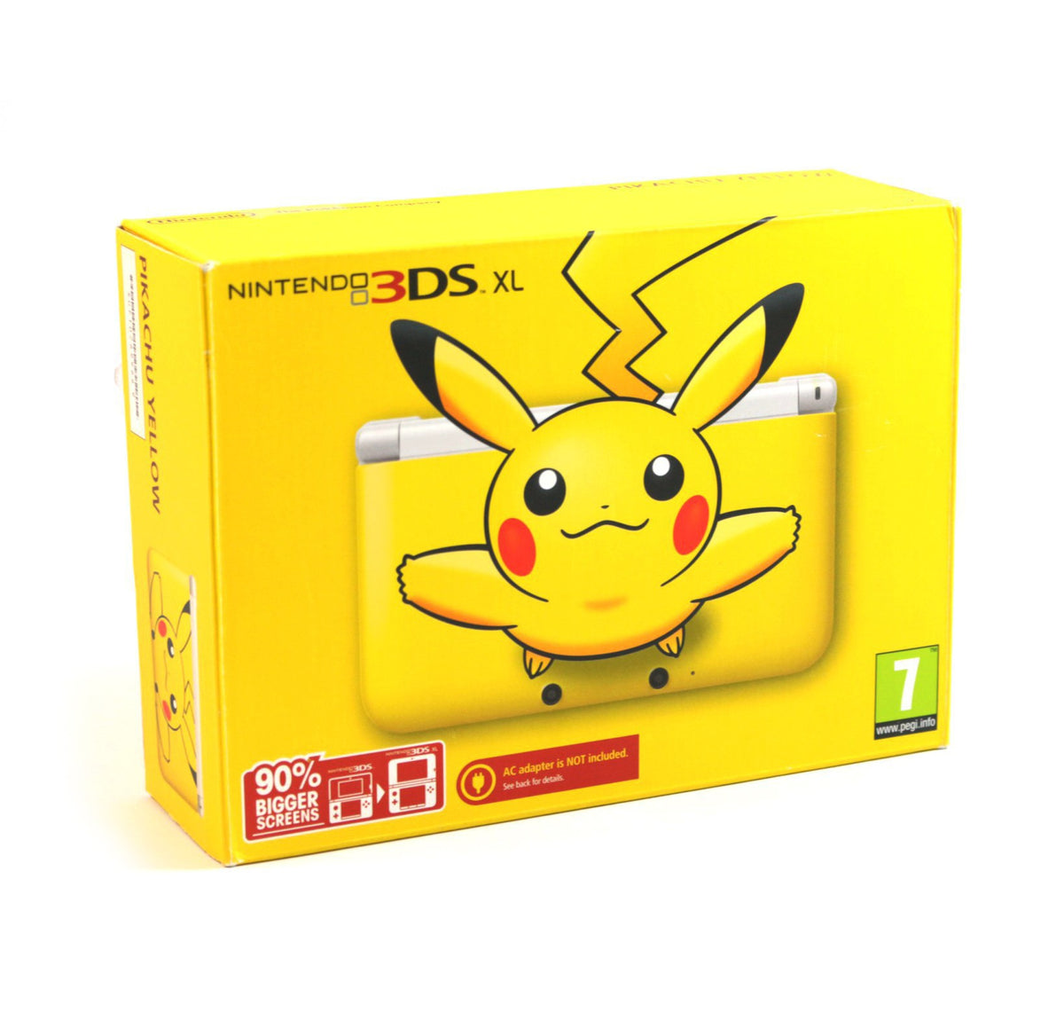 Konsole XL Pikachu Yellow gelb Edition + Netzteil