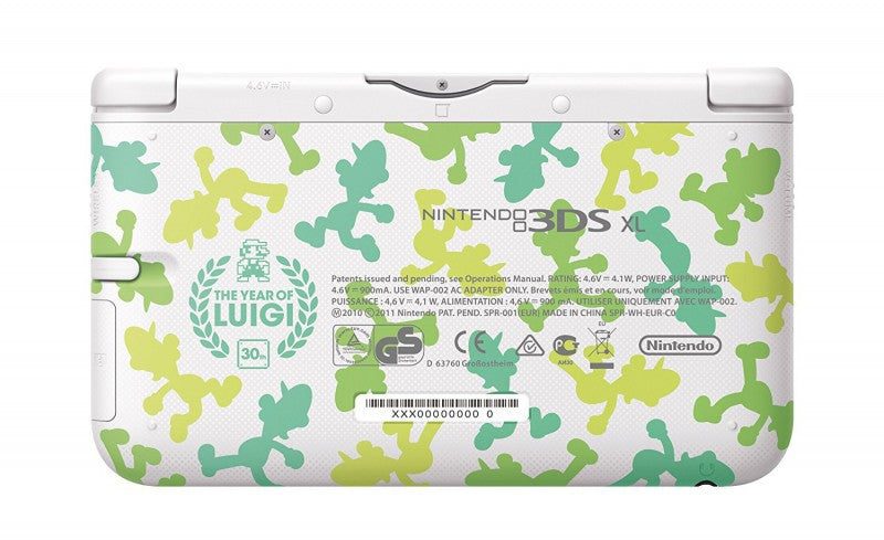 Konsole XL Luigi Edition + Netzteil