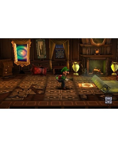 Konsole XL Luigi's Mansion 2 Edition schwarz + Spiel + Netzteil