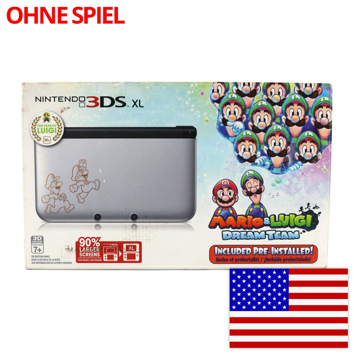 Konsole XL Mario & Luigi Dream Team Edition (US)