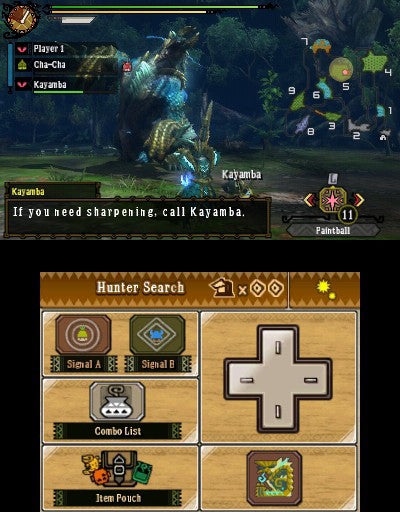 Konsole XL Monster Hunter 3U Edition + Netzteil