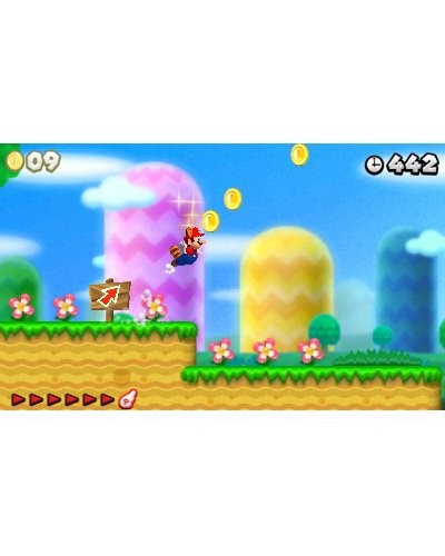 Konsole XL rot New Super Mario Bros. 2 Edition + Netzteil + Spiel