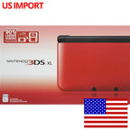 Konsole XL rot / schwarz + Netzteil (US)