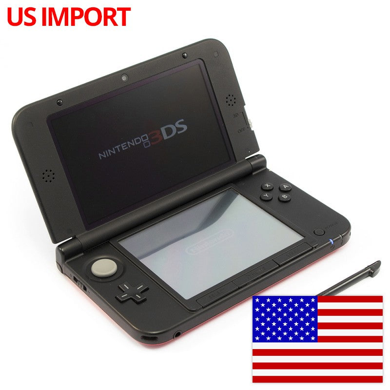 Konsole XL rot / schwarz + Netzteil (US)