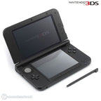 Konsole XL schwarz + Luigi's Mansion 2 vorinst. + Netzteil