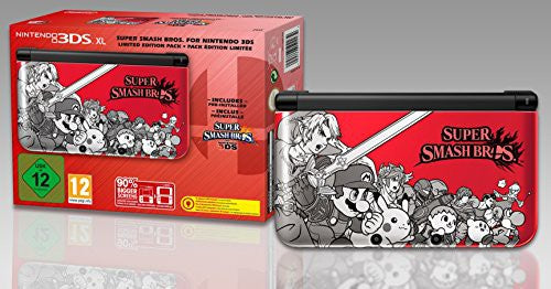 Konsole XL Super Smash Bros Edit. + Spiel vorinst. + Netzteil