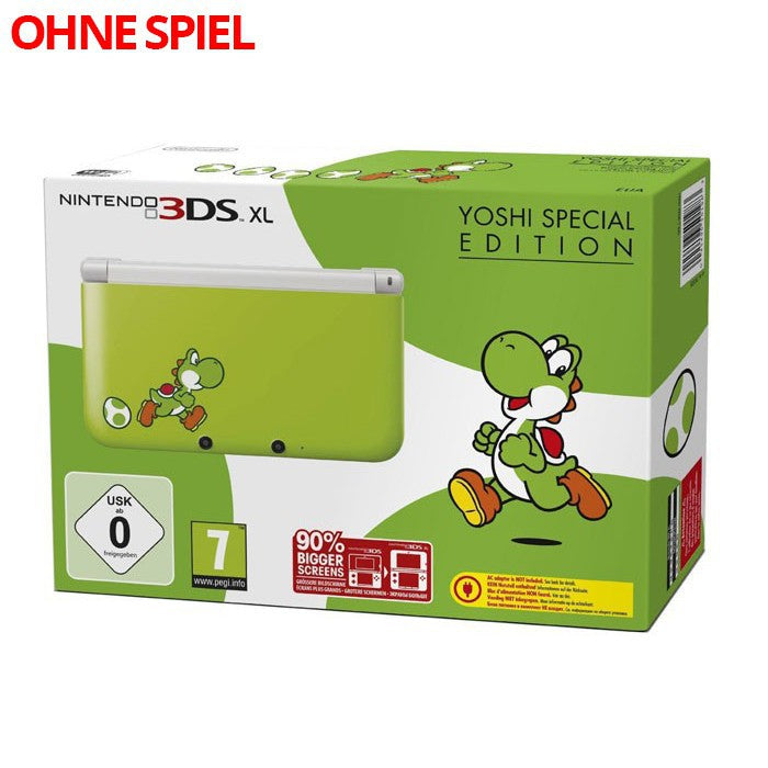 Konsole XL Yoshi Edition + Netzteil