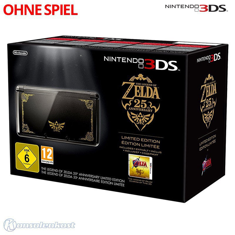 Konsole Zelda 25th Anniversary + Netzteil