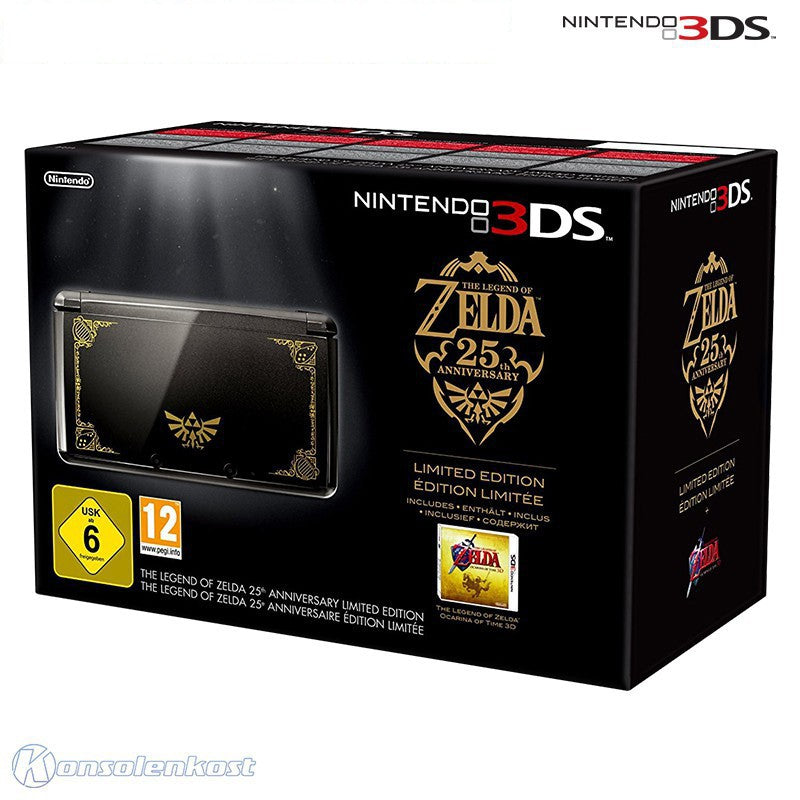 Konsole Zelda 25th Anniversary + Spiel + Netzteil