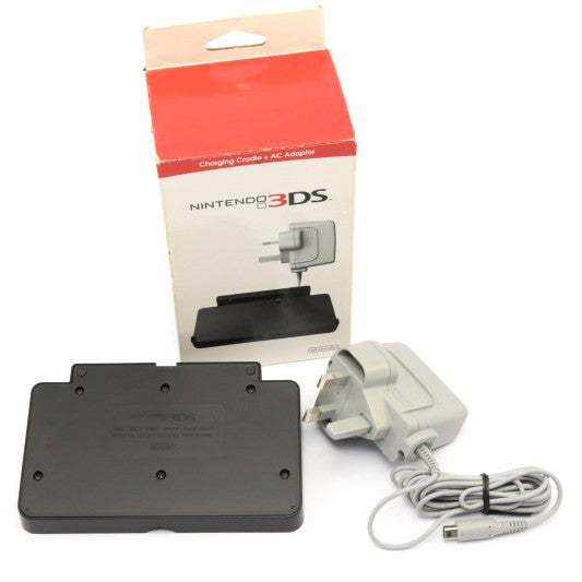 Orig. Ladestation / Charging Cradle + AC Adapter / Netzteil UK-Stecker [Nintendo]