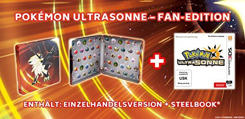 Pokémon: Ultrasonne + Steelbook Fan-Edition (DE) — Fan-Edition · Big Box