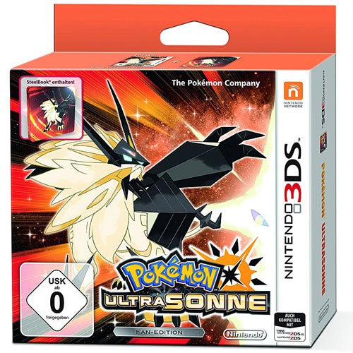 Pokémon: Ultrasonne + Steelbook Fan-Edition (DE) — Fan-Edition · Big Box