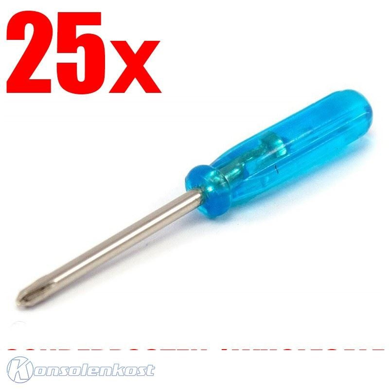 25 x Schraubenzieher / Schraubendreher
