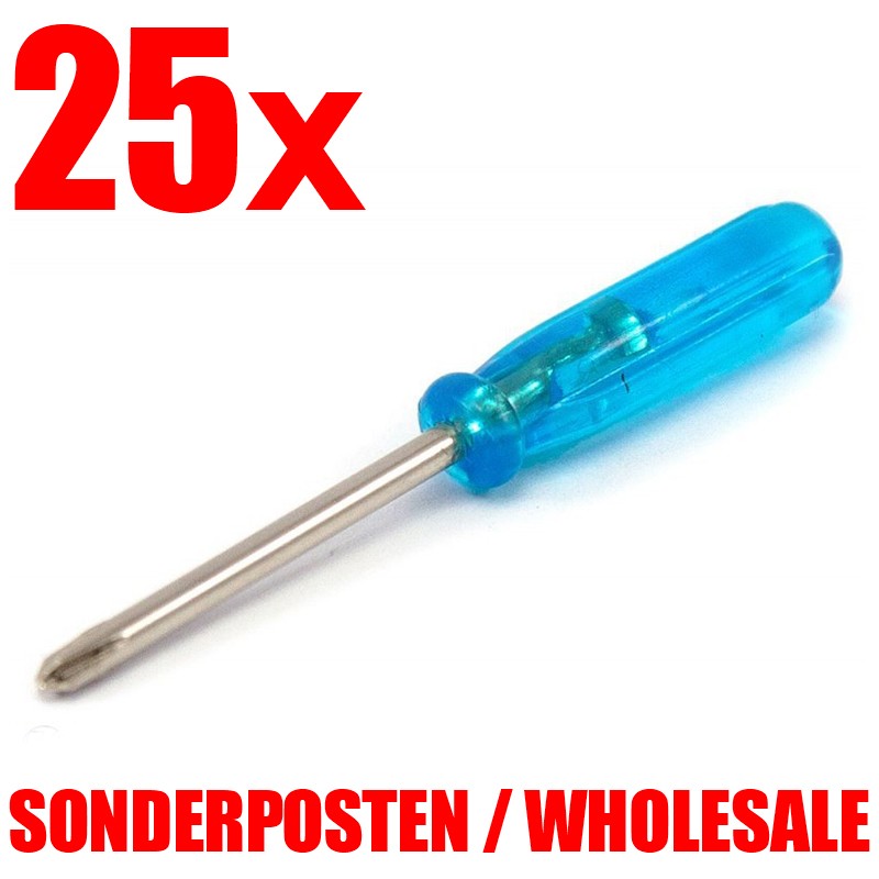 25 x Schraubenzieher / Schraubendreher