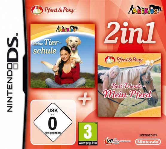 2in1: Meine Tierschule + Best Friends: Mein Pferd