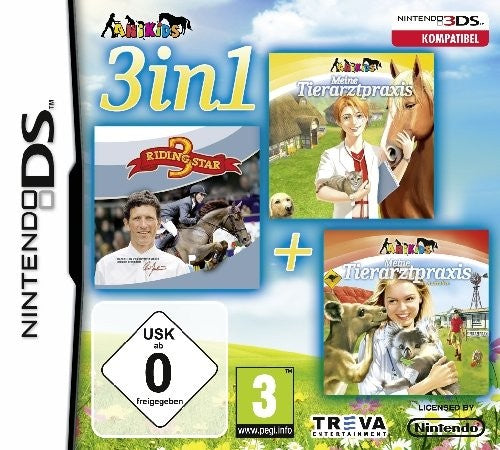 3in1 Tiere Vol. 2: Tierarztpraxis + TP Australien + Riding Star 3 (DE)