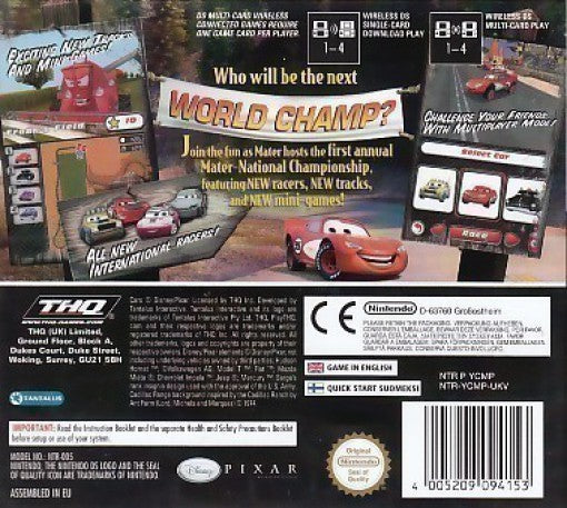 DISNEY Cars: Hook International / Mater-National Championship