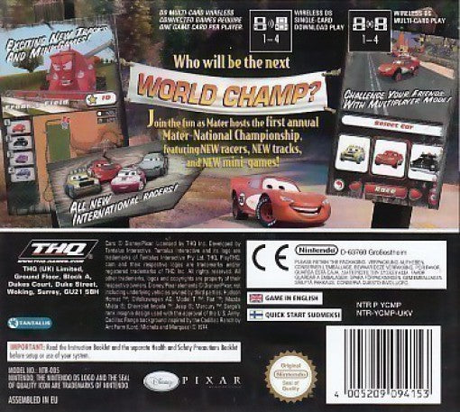 DISNEY Cars: Hook International / Mater-National Championship