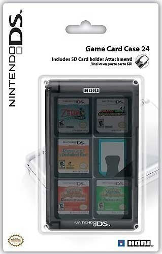 DS Game Cases 24 schwarz [Hori]