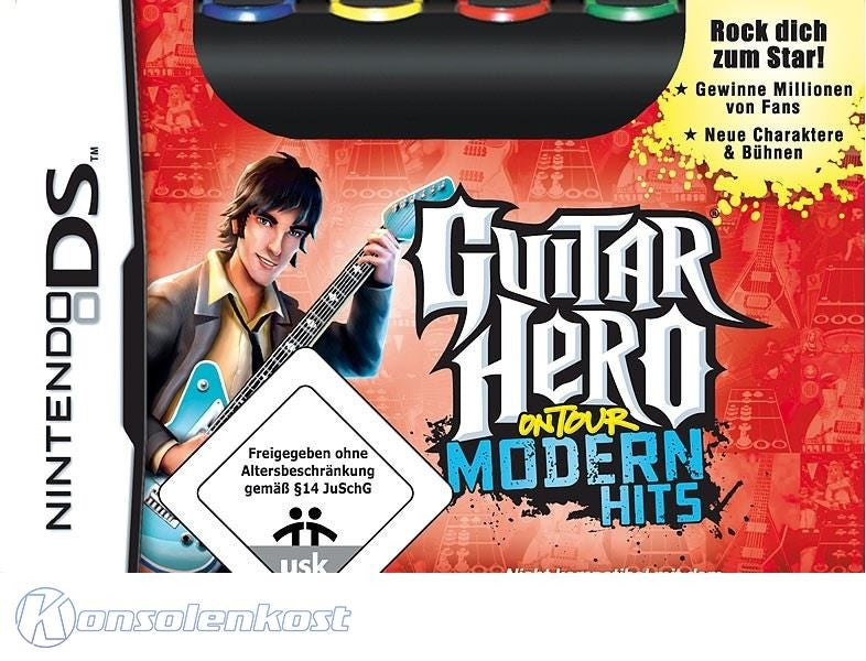 Guitar Hero On Tour: Modern Hits + Guitar Grip (DE) — Big Box