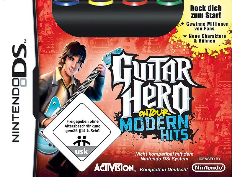 Guitar Hero On Tour: Modern Hits + Guitar Grip (DE) — Big Box