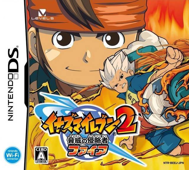 Inazuma Eleven 2: Kyoui no Shinryokusha - Fire (JP)