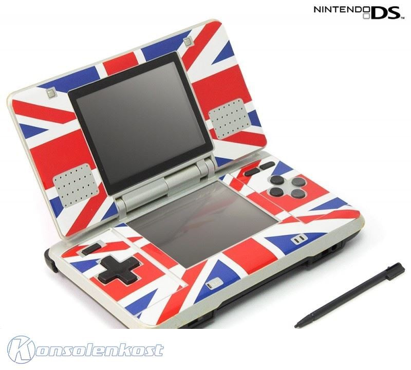 Konsole Custom Design Union Jack + Netzteil