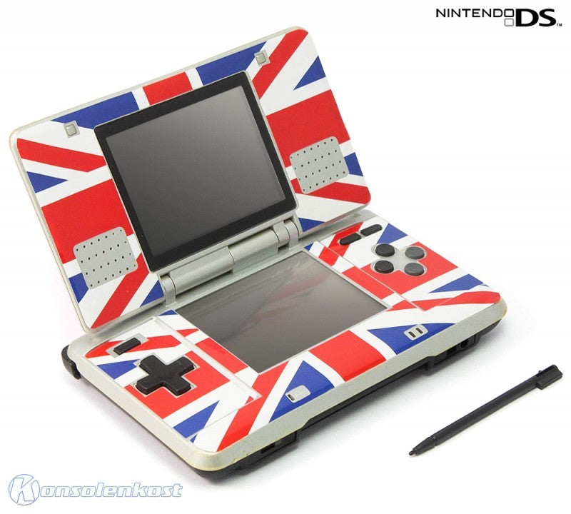 Konsole Custom Design Union Jack + Netzteil