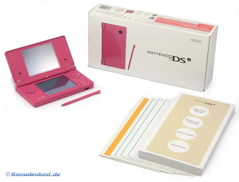 Konsole DSi pink rosa + Netzteil
