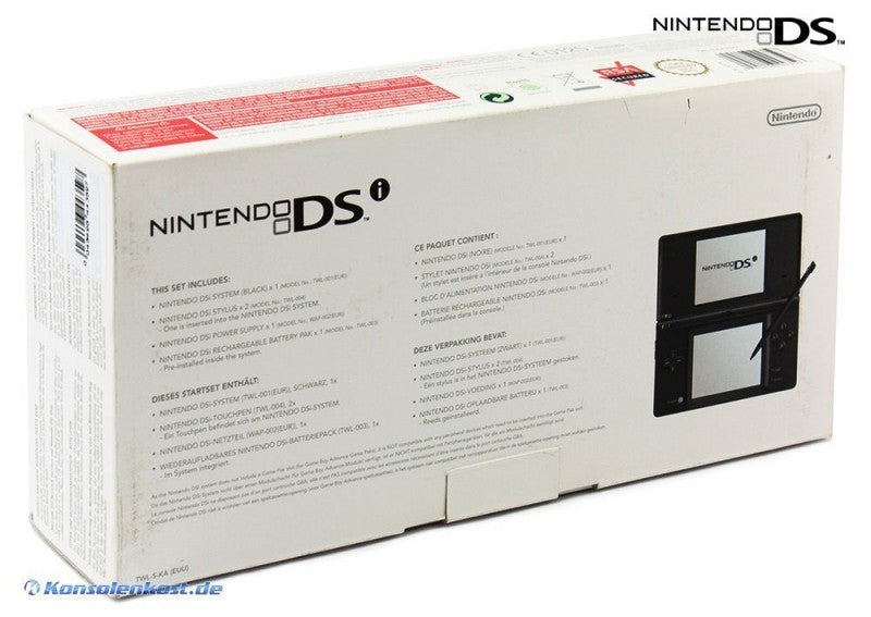 Konsole DSi schwarz + Netzteil