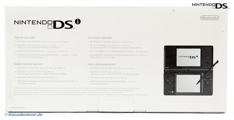 Konsole DSi schwarz