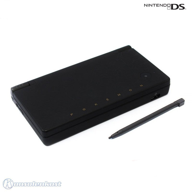 Konsole DSi schwarz Pokemon Edition + Netzteil (JP) — schwarz Pokemon Edition